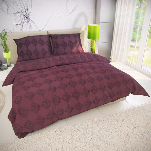 Kvalitex Klasické posteľné bavlnené obliečky AMETHYST 140x200, 70x90cm