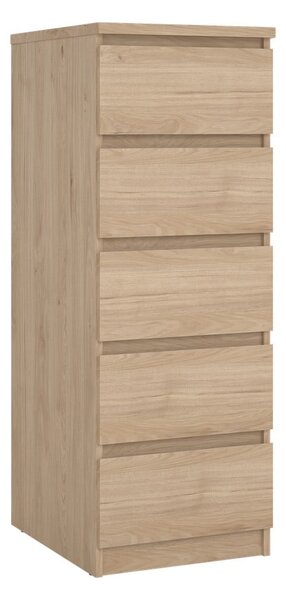 Komoda v dekore duba v prírodnej farbe 40x111x50 cm Naia – Tvilum