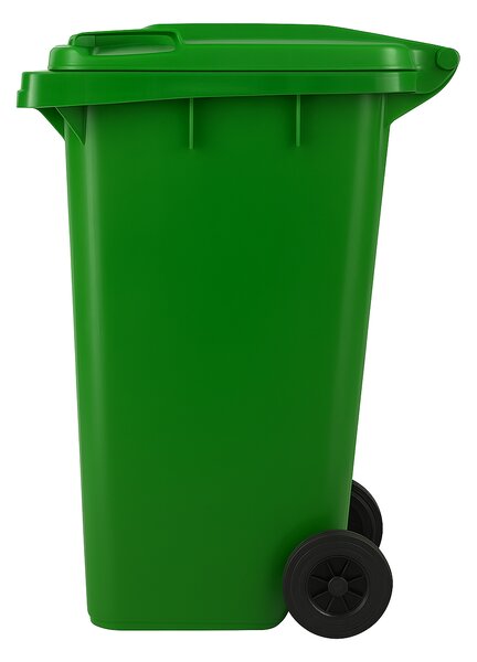Smetná nádoba zelená 240 l