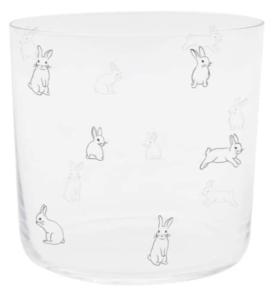 Pohár na vodu Rabbit Black 350 ml
