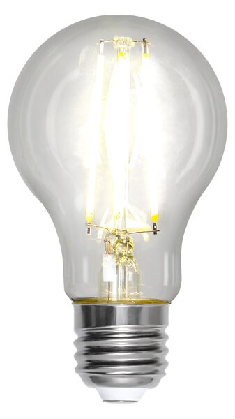 LED žiarovka E27 A60 Clear White – stmievatelná