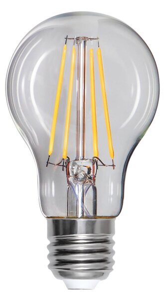 LED žiarovka E27 A60 Clear – stmievatelná