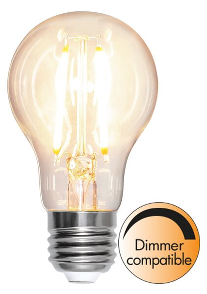 LED žiarovka E27 A60 Clear – stmievatelná