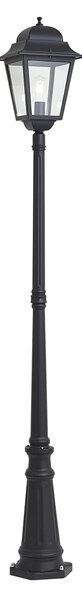 Klasická vonkajšia lampa čierna 220 cm IP44 - Big