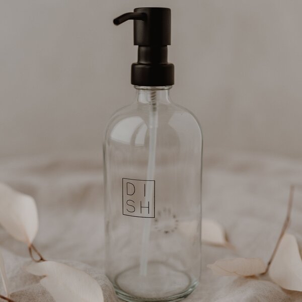 Dávkovač prípravku na riad Dishsoap Transparent 500 ml