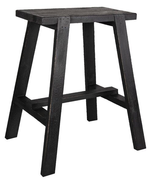 Drevená hnedá stolička FawnD - 50*39*58 cm - Clayre & Eef