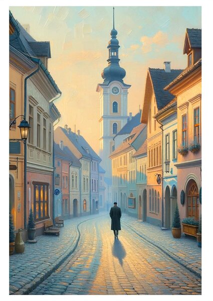 Obraz tiché mestské ulice
