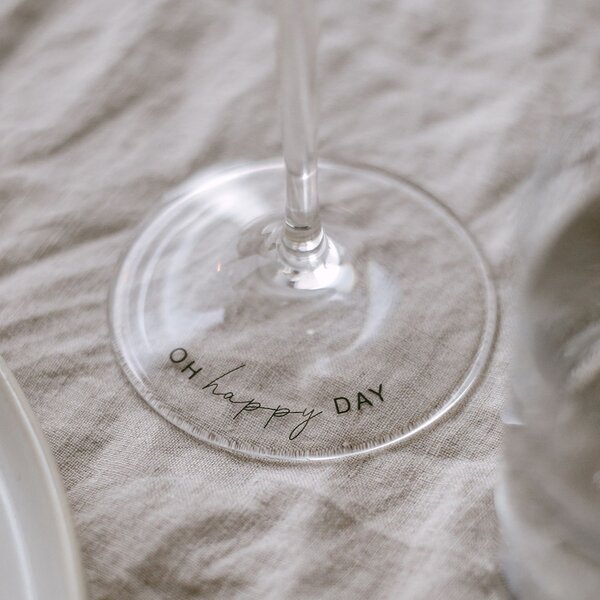 Pohár na víno Oh Happy Day 390 ml