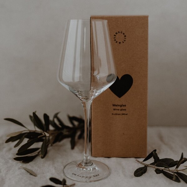 Pohár na víno Oh Happy Day 390 ml
