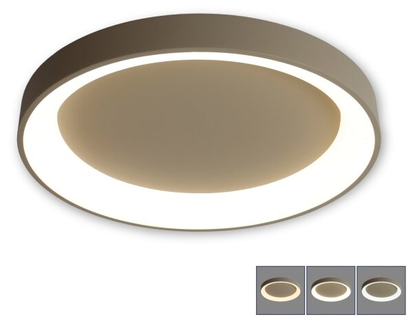 BRILAGI - LED stmievateľné stropné svietidlo FALCON II LED/99W/230V pr. 60 cm béžová + DO