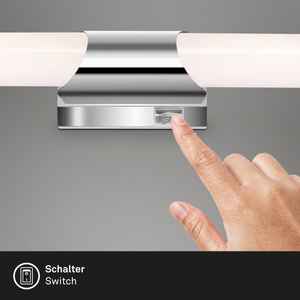 Briloner 2111-118 - LED Kúpeľňové nástenné svietidlo SPLASH LED/11W/230V IP44