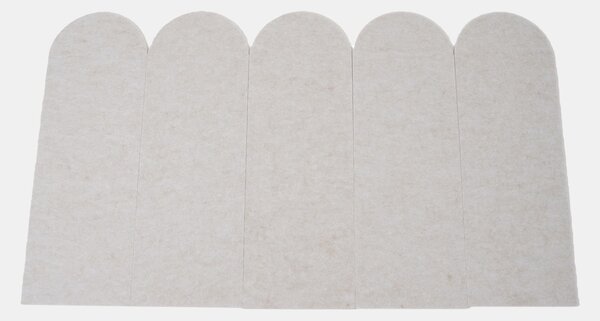Sinsay - Filcové nástenné panely 5 pack - béžová