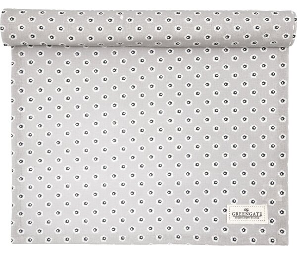 Bavlnený behúň Malia Grey 140 x 45 cm