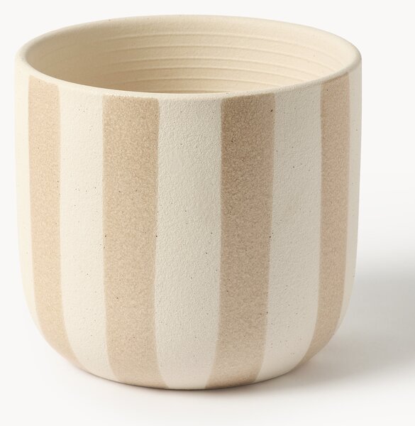Ručne maľovaný obal na kvetináč Ellen, V 15 cm