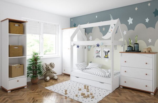 Raj posteli Zostava nábytku 3ks – Domček (výber farieb)