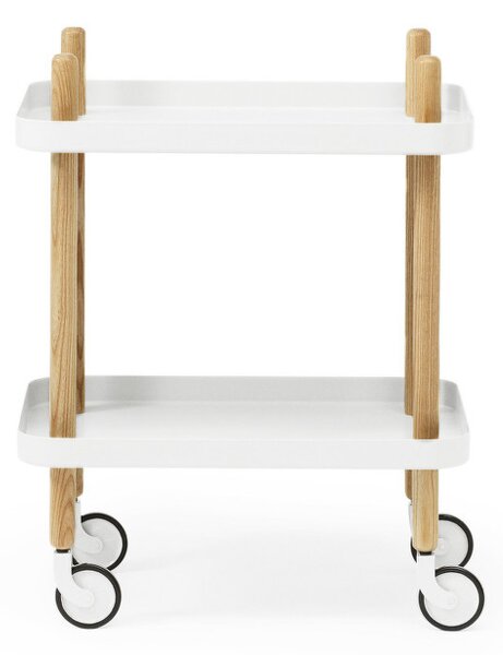 Normann Copenhagen Servírovací stolík Block Table, white