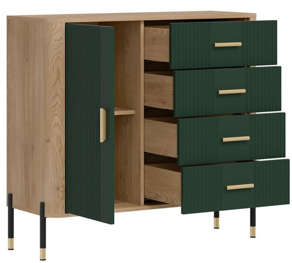 DANTE zelená DT08 komoda