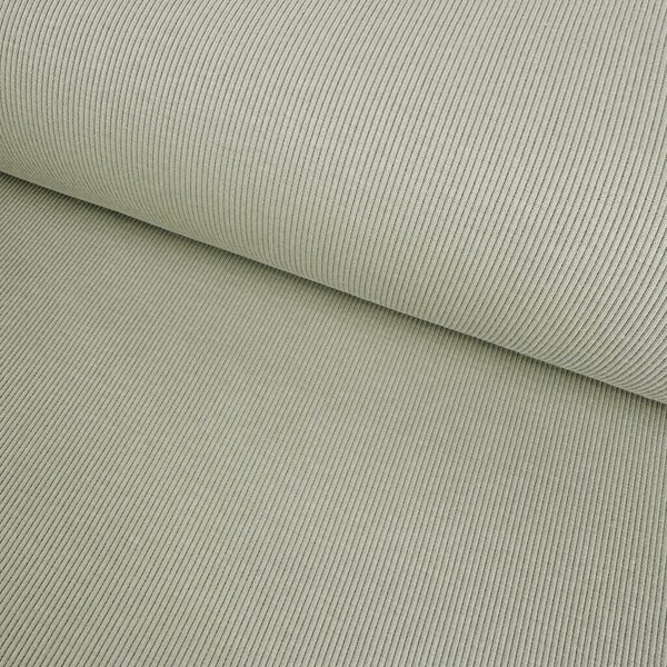 Metráž Patent 2x1 Washed 330g - Zelená khaki svetlá