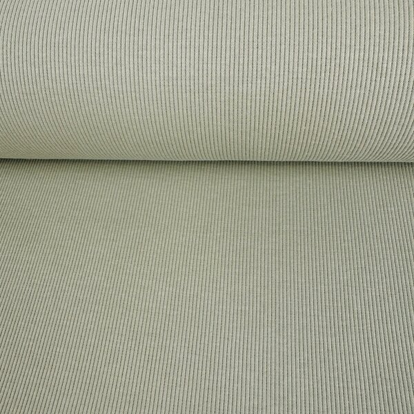 Metráž Patent 2x1 Washed 330g - Zelená khaki svetlá