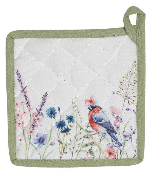 Kuchyňská bavlněná podložka pod hrnec So Floral - 20 * 20 cm - Clayre & Eef