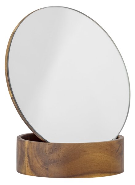 Kozmetické stolné zrkadlo Rita Acacia Wood