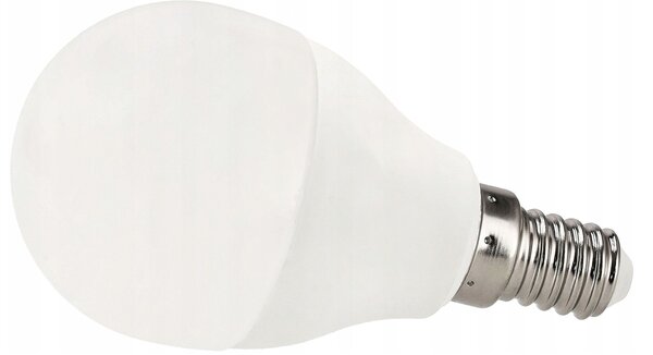 Sada 6 LED žiaroviek E14 7W G45 600lm Farba - neutrálna biela