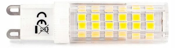 SADA 6 x G9 LED žiarovka 7W 950lm 6000K - studená biela