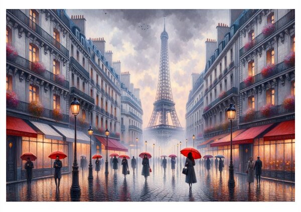 Obraz romantická Paríž