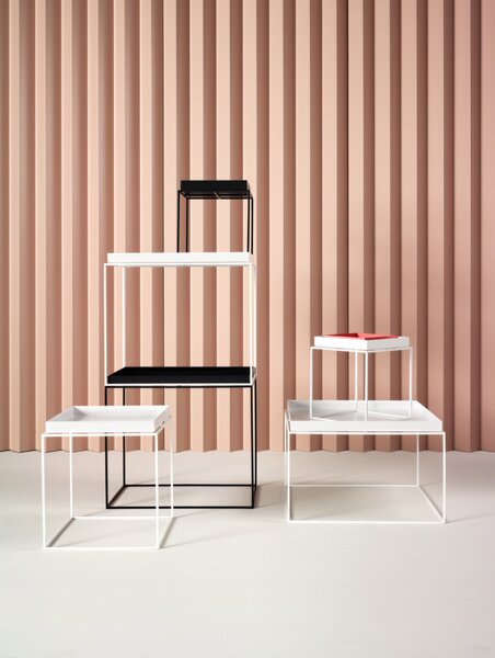 HAY Stolík Tray Table 40x40, black