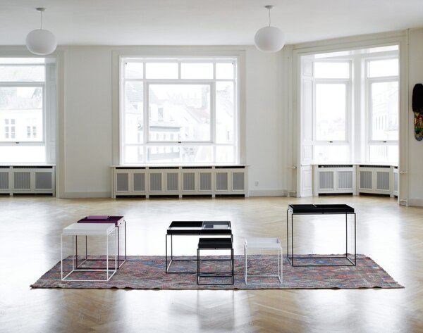 HAY Stolík Tray Table 60x60, black