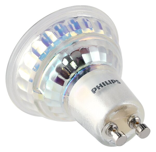 SADA 10x GU10 LED žiarovka PHILIPS 4,9W 550lm - teplá biela