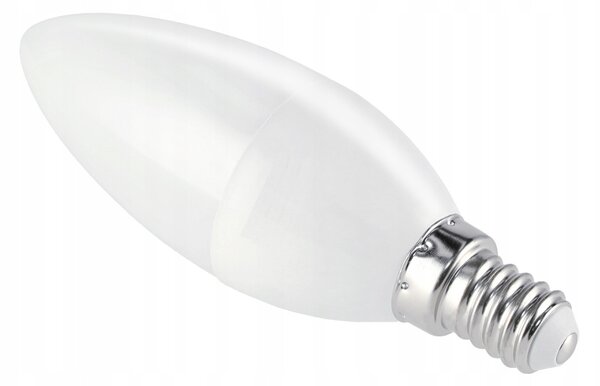 SADA 6x LED žiarovka E14 7W 600lm Neutrálna farba 4500K Denné svetlo C37