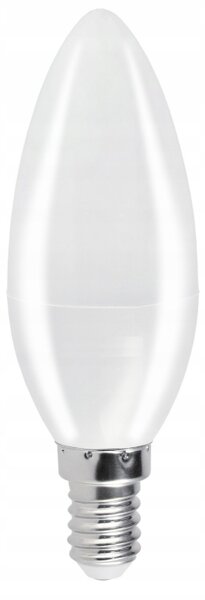 SADA 6x LED žiarovka E14 7W 600lm Neutrálna farba 4500K Denné svetlo C37