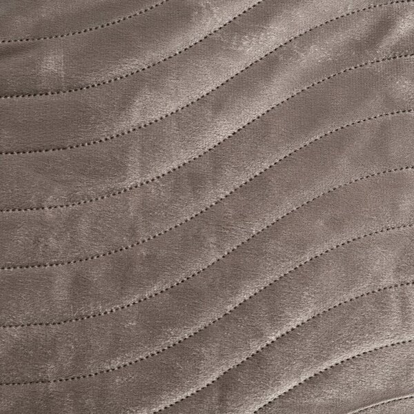 Dekorstudio Elegantný zamatový prehoz na posteľ LUIZ10 béžový Rozmer prehozu (šírka x dĺžka): 170x210cm