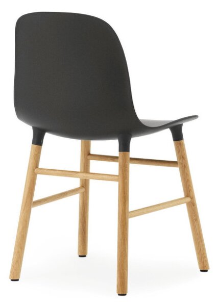 Normann Copenhagen Stolička Form, black/oak