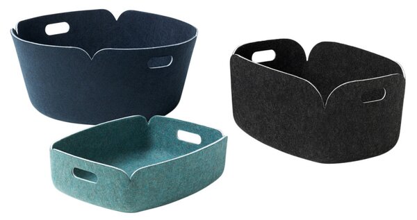 Muuto Kôš Restore Tray, midnight blue