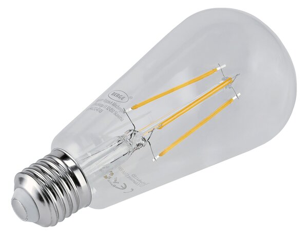 SADA 6x LED žiarovka E27 8W 880lm 3000K - tepla biela
