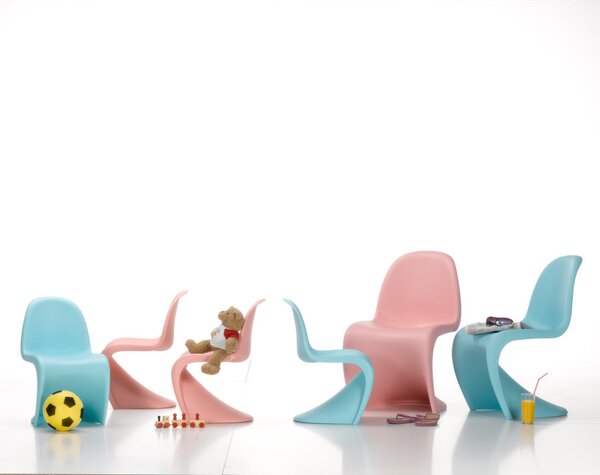 Vitra Stolička Panton Junior, golden yellow