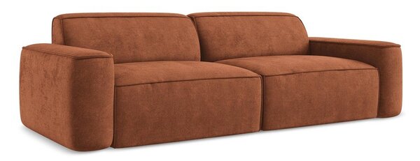 Terakotová ženilková pohovka 244 cm Omao – Makamii