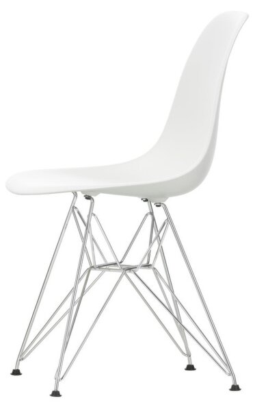 Vitra Stolička Eames DSR, white/chrome