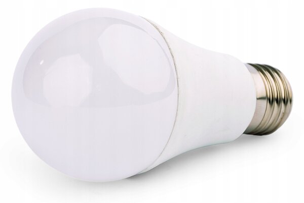 SADA 10x LED žiarovka E27 12W - studena biela