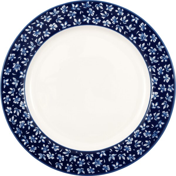 Obedový tanier Dahla Blue