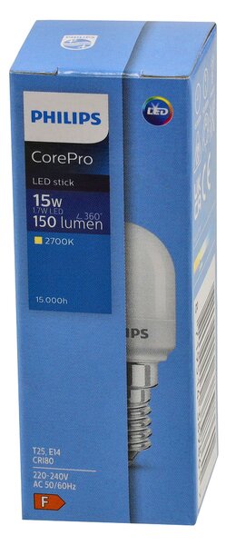 LED žiarovka E14 1,7W 150lm T25 2700K - tepla biela