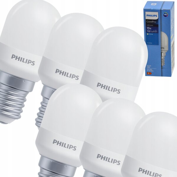 SADA 6x LED žiarovka E14 1,7W 150lm T25 2700K - tepla biela