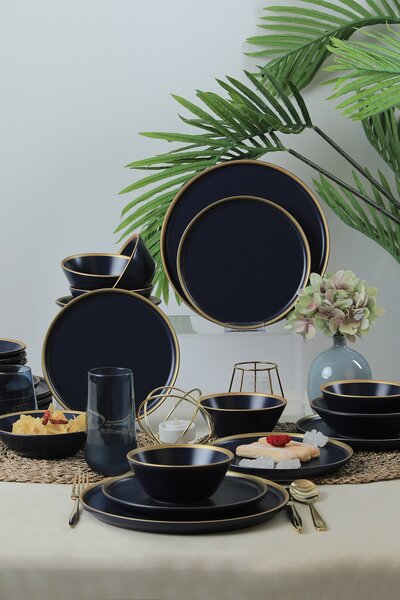 ASIR Porcelánová jedálenská súprava STRIPE 24 ks