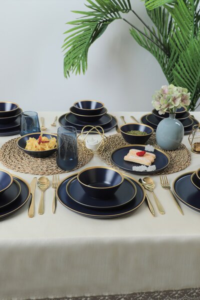 ASIR Porcelánová jedálenská súprava STRIPE 24 ks