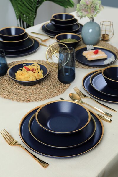 ASIR Porcelánová jedálenská súprava STRIPE 24 ks