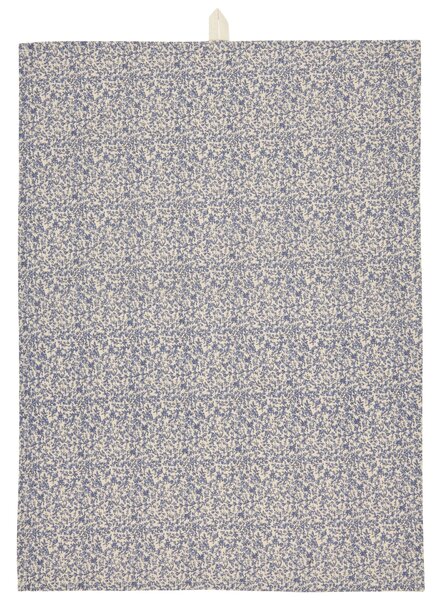 Bavlnená utierka Leonora/Blue Flower 50 x 70 cm