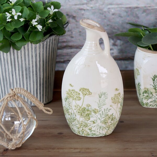 Keramický džbán Floral Verte 27 cm
