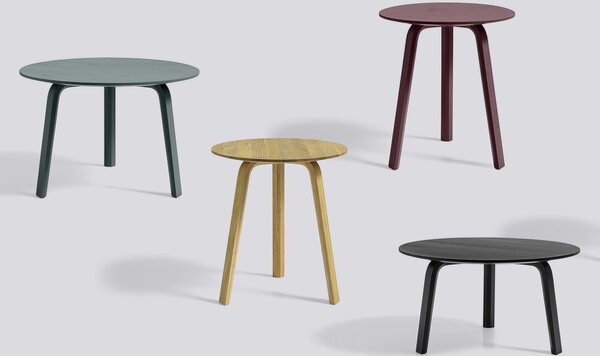 HAY Stolík Bella Coffee Table Ø45x39, black